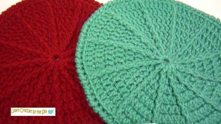 How To Crochet A Chariot Wheel Potholder! :o) FREE pattern by clicking "Show More" below
