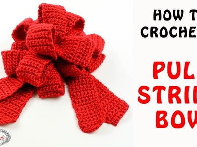 How to Crochet a Pull String Bow