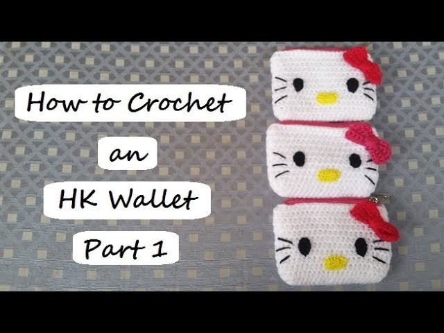 How to Crochet an HK Wallet Part 1