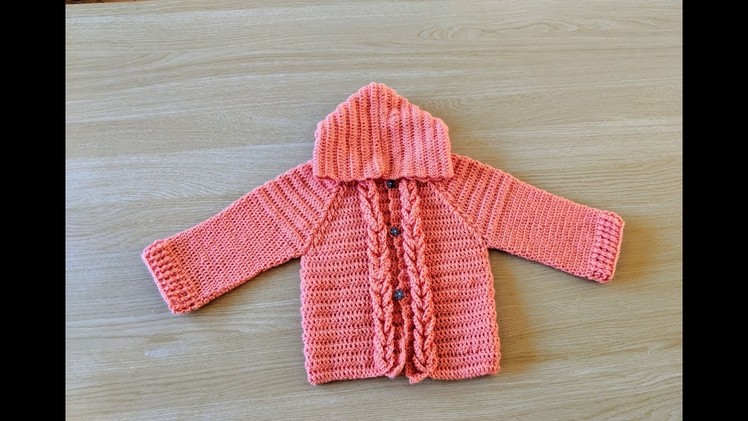 How to crochet baby sweater