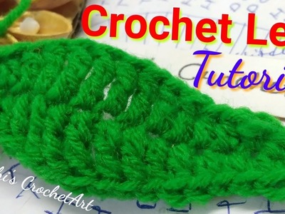 How to Crochet Leaf Step by Step Explanation for Beginners