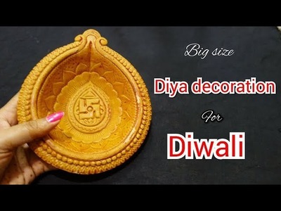 How to decorate diya at home | easy Diya painting | Diwali decoration ideas | Diwali Special