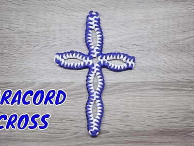 How to make a Paracord Cross Open Cross weave DIY Paracord Tutorial Epic Project