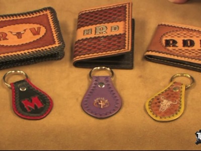 How To Use 3D And Alphabet Stamps On Leather