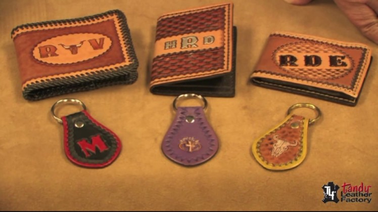 How To Use 3D And Alphabet Stamps On Leather