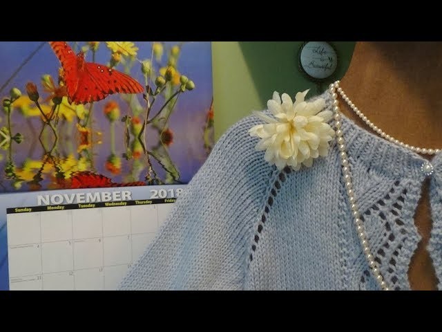 J's Knit - Top Down Sweater, 2nd Time Around. EP. #99-2.