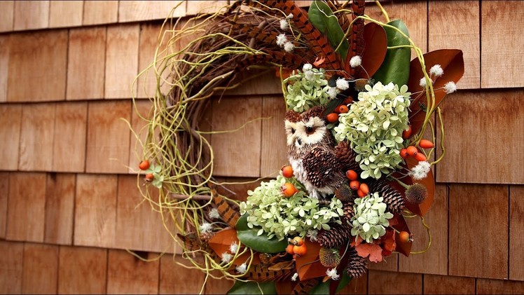 Making a Fall Wreath That Will Last! ????????. Garden Answer