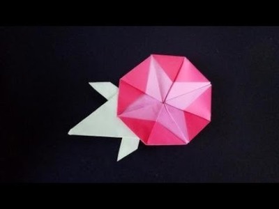 Origami Morning Glory ????, Easy Origami Tutorial Seri