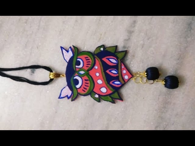Owl pendent making tutorial.how to make modern pendent.tribal jewellery making tutorial