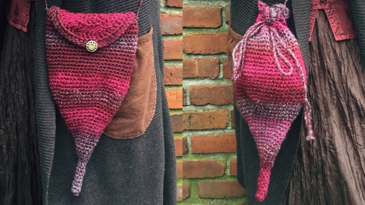 Pixie Purse | crochet tutorial