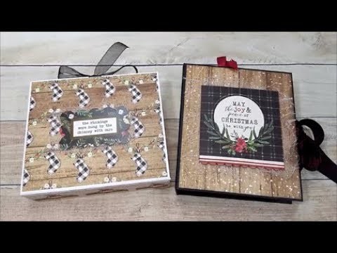 Quick and Easy Christmas Card Holder