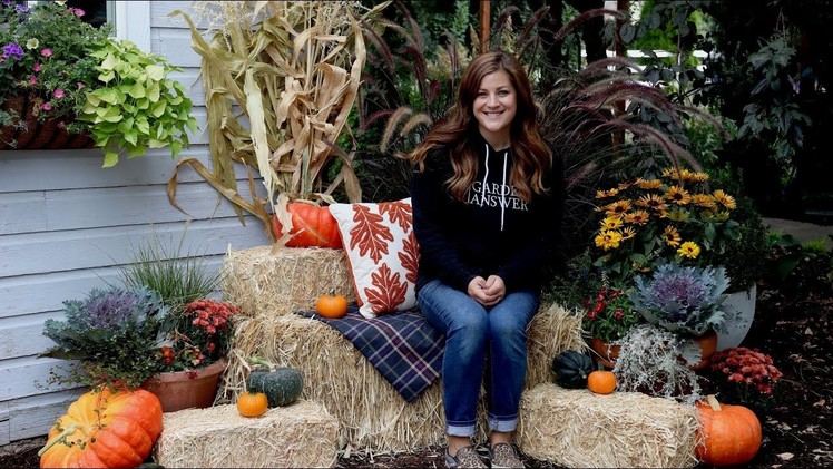 Setting Up a Fall Photo Booth ????. Garden Answer