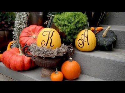 Seven Ways To Decorate Pumpkins Without Carving!