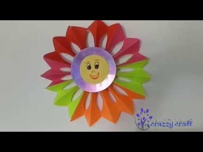 Sun of CD, kids craft idea.school project