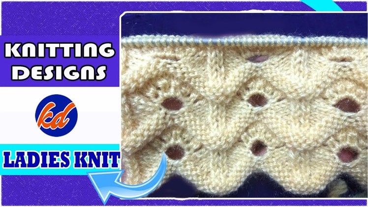 लेडीज कोटी और जेकट  का शानदार डिज़ाइन. Beautiful Knitting pattern Design 2018