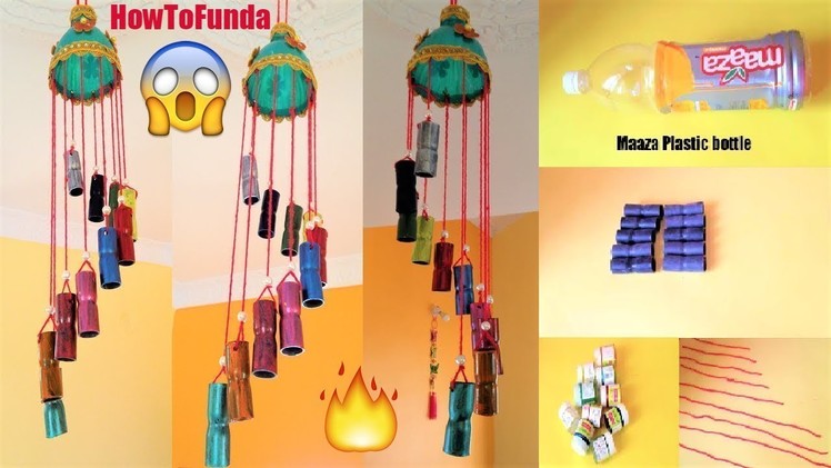 Wind chime craft ideas | maaza plastic bottle | plastic pipe | diy |  west mathi best | homemade