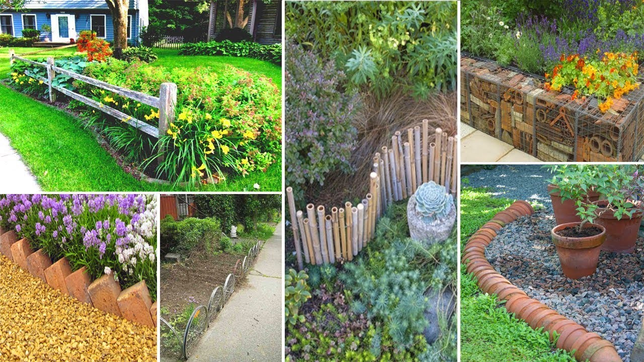 50+ Cheap DIY Edging Ideas, DIY Garden