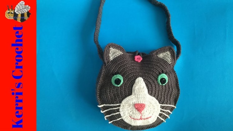 Crochet Cat Bag Tutorial