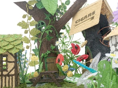 Fairy house PREVIEW from the new 3D pen Colour & construct  book