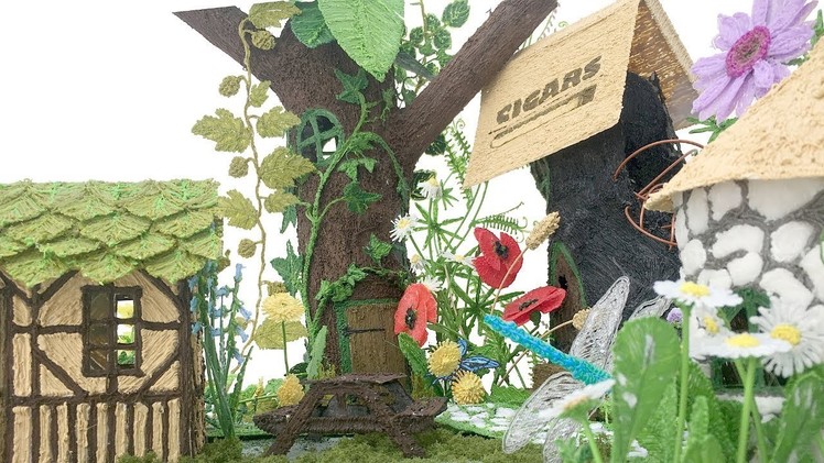 Fairy house PREVIEW from the new 3D pen Colour & construct  book