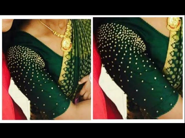 Hand Made Bridal Sleeves Heavy Beaded Work | Very Simple & Easy To Make