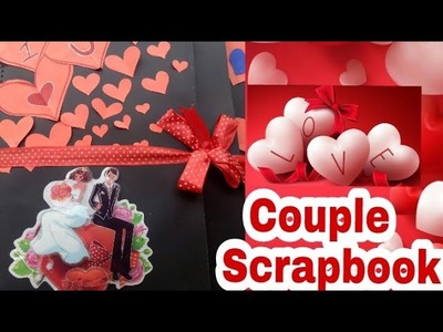 Scrapbook For Couple || Master scrapbook of couple (Laltesh n Divesh)||Special Love scrap book |