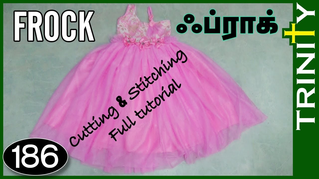 long frock with jacket cutting and stitching