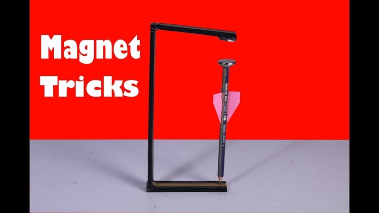 Awesome Magnet Tricks | Magnet Tricks With Pencil | DIY Tricks