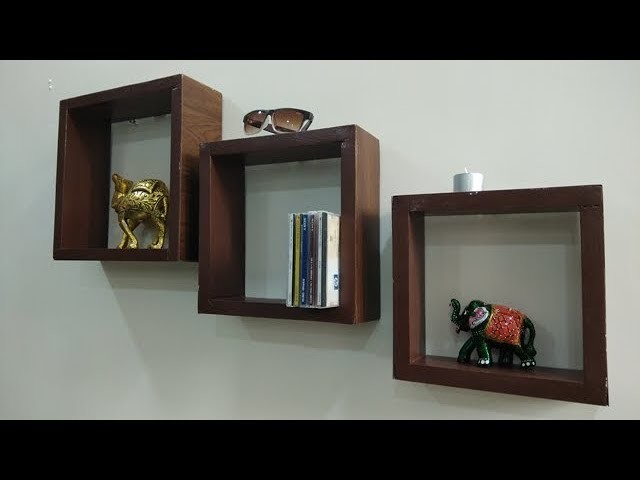 DIY Floating Shelf. Wall Rack Designs 2018.Stylish Floating Shelves Design Ideas. DIY Room Decor
