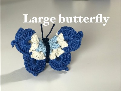 Ophelia Talks about Crocheting a Large Butterfly