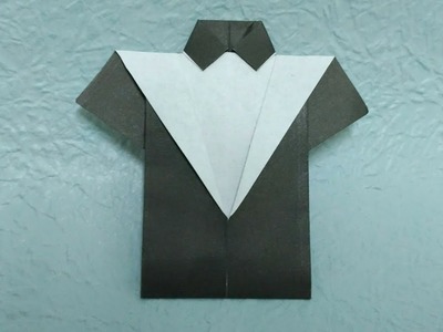 Origami Suit Tutorial 西裝摺紙教學
