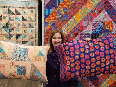 1.  2.  3 Ways to Make your Pillows Match Any Quilt!!!