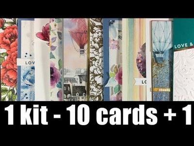 1 kit - 10 cards | SSS June 2018 card kit