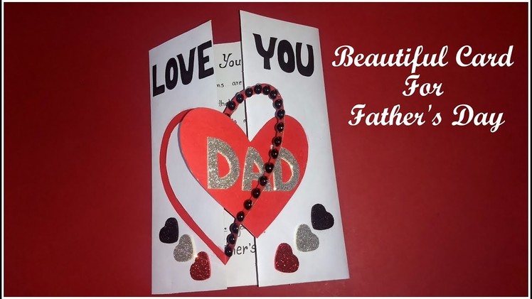 Beautiful card for Father's Day | complete tutorial