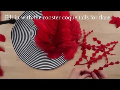 DIY Kentucky Derby Hat with Feathers The Feather Place