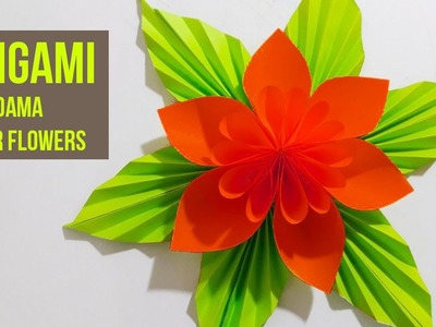 DIY-Paper Craft Ideas: Origami Kusudama Paper Flowers l Very Easy To Make