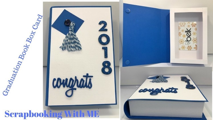 Graduation Book Box and Card In One
