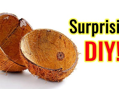 How to Resue Waste Coconut Shell | Eco-Friendly Organic Coconut Shell Craft | Easy Best out of Waste