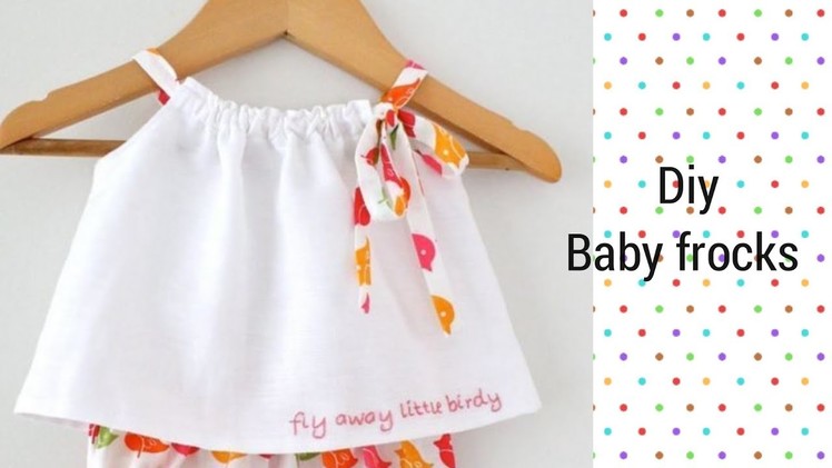 Latest and new easy summer baby frocks design easy to make at home latest frock design