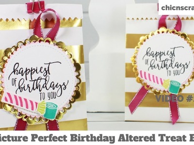 Picture Perfect Birthday Altered Treat Bag