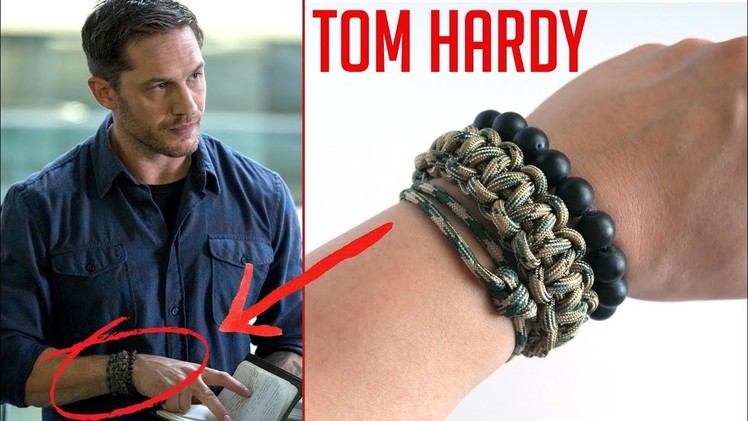 Recreating Tom Hardy's Paracord Bracelets From Venom! | Eddie Brock from Venom