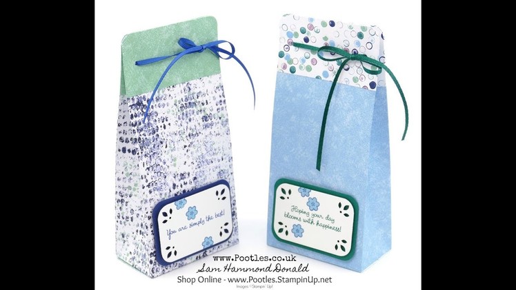 Stampin' Up! Tranquil Textures Delicate Trio Bag