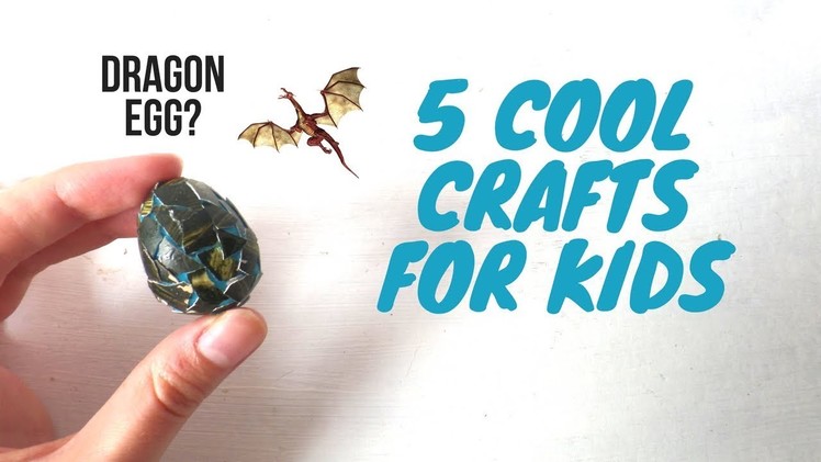 5 Cool Crafts for Kids that Adults will also Love Household Items DIY Craft Ideas for Boys and Girls