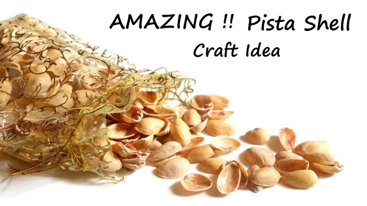 AMAZING Pista Shell Crafts Idea | Pistachio Shell Craft | Best Out of Waste