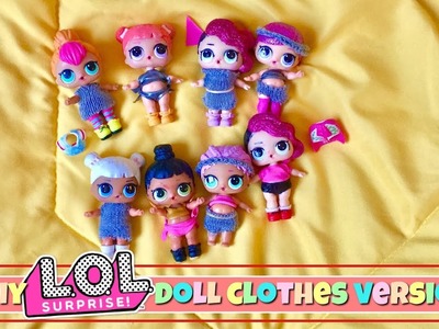 DIY clothing for lol surprise doll clothing craft sweater dress and more tutorial