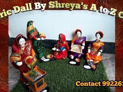 Fabric Doll By Shreya's A to Z Craft