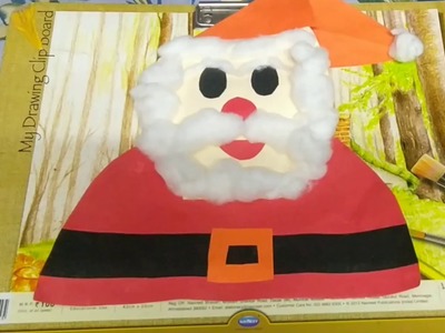 How to make Santa Claus Paper Craft | DIY Quick Crafts | Summer Vacations 2018