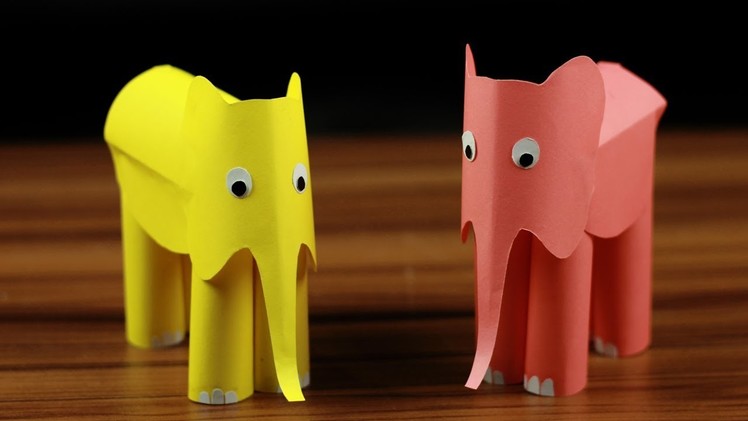 Origami Elephant : For Beginner | Easy Craft For Kids