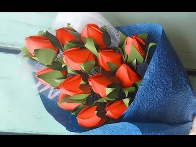 ABC TV | How To Make Rose Bud Bouquet With Shape Punch - Craft Tutorial