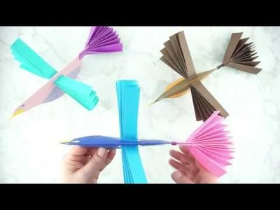 How to Make a Paper Bird Craft